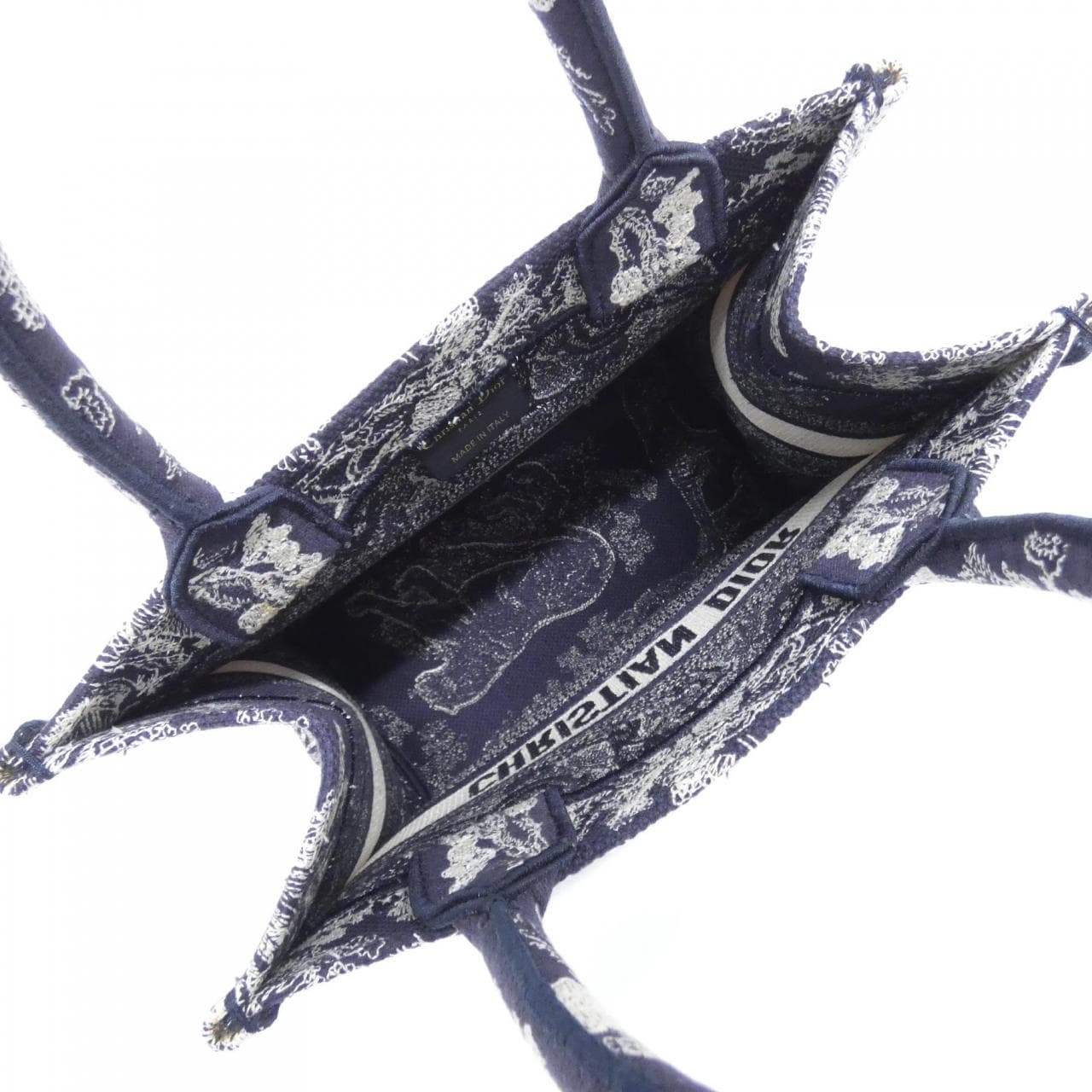 クリスチャンディオール REVERSE TOILE DE JOUY ディオール ブック トート スモール M1265ZRGO バッグ