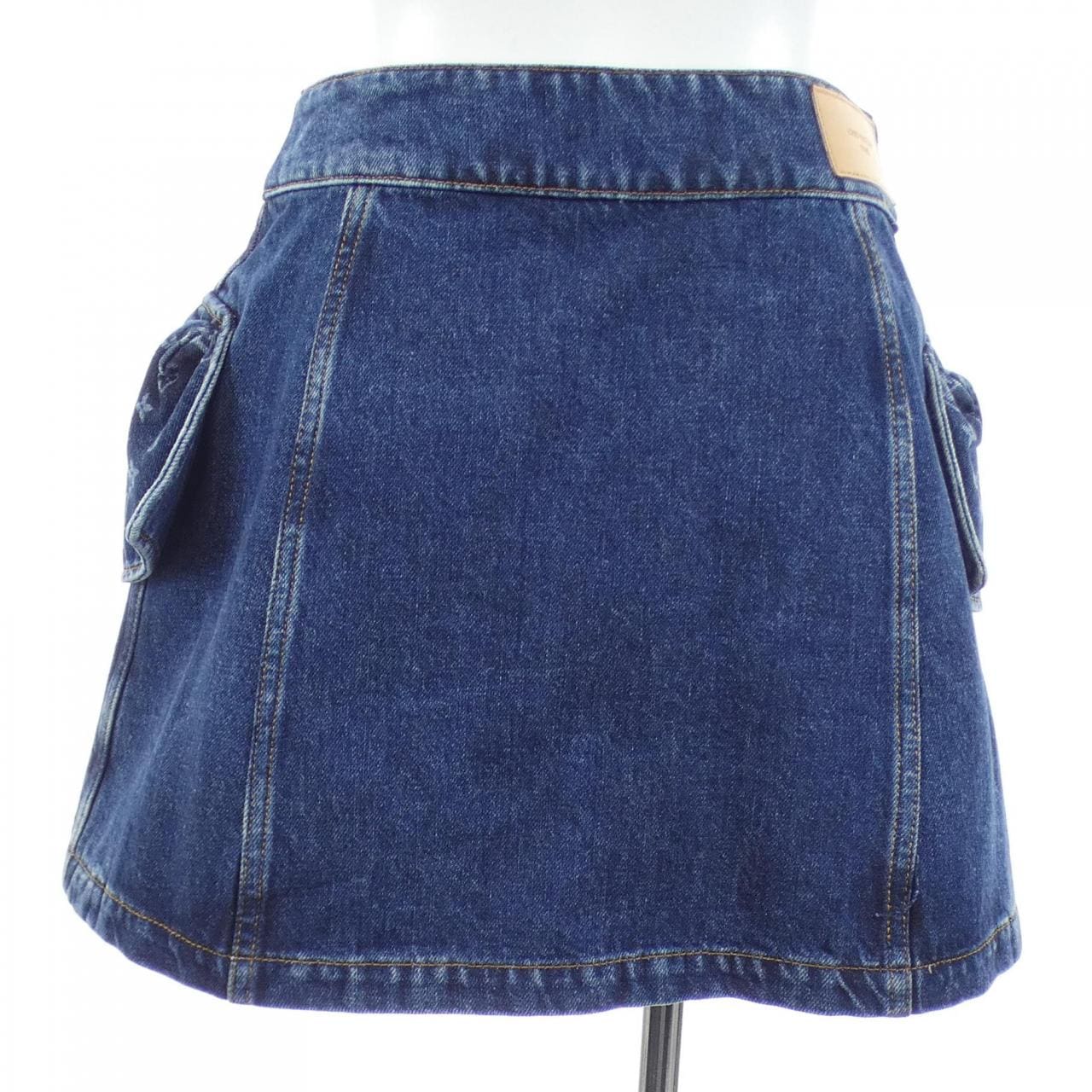ルイヴィトン LOUIS VUITTON モノグラム アクセント ロウデニム FUSK98GOW スカート