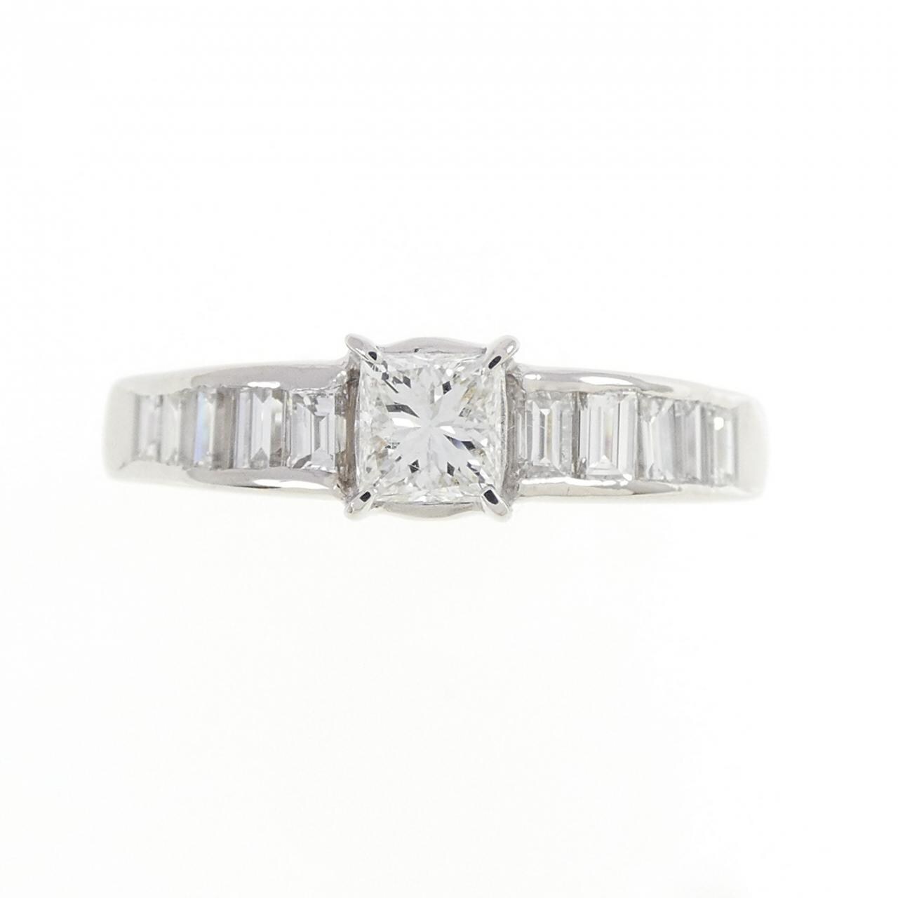 PT900 ダイヤモンド リング 0.410CT G SI2 ファンシーカット