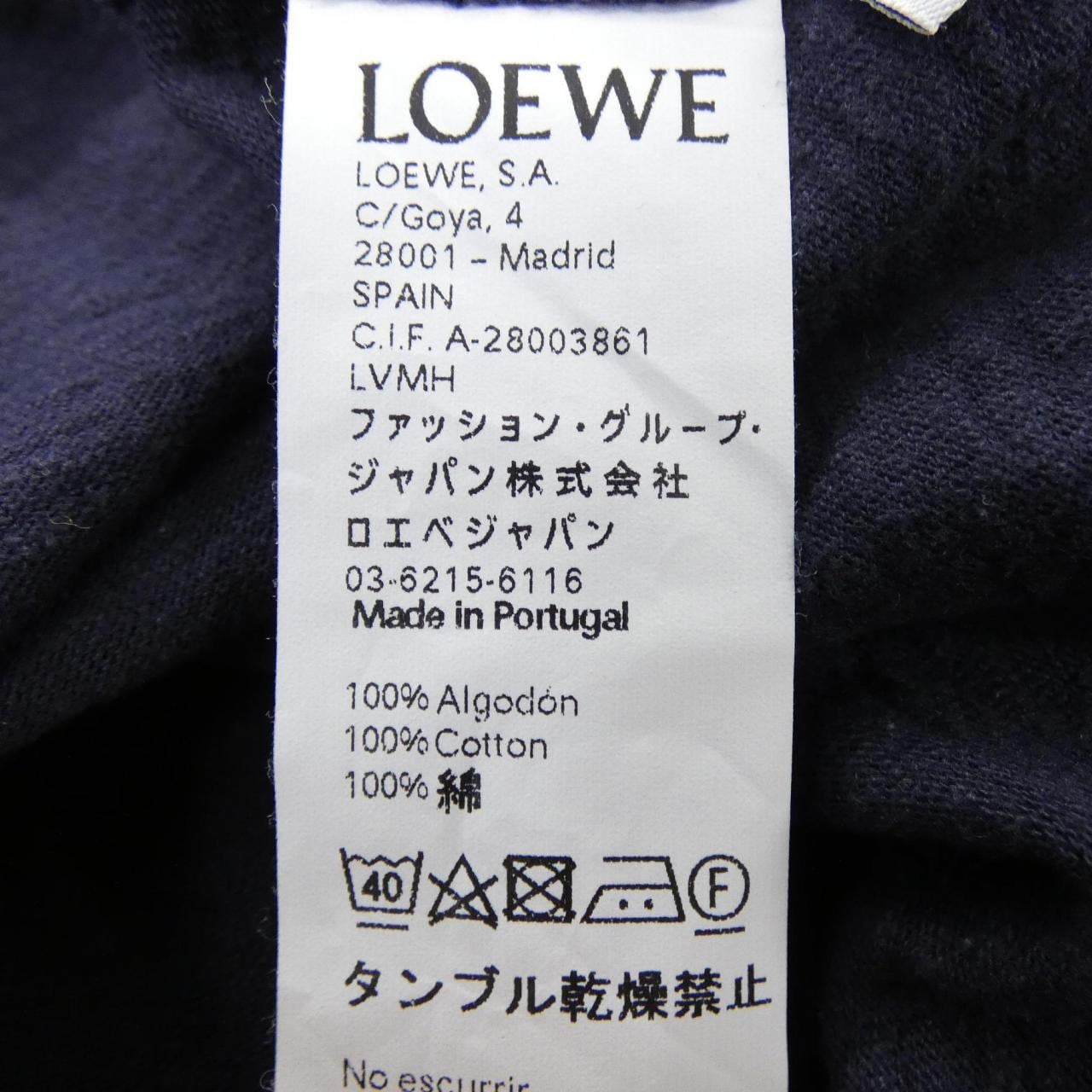 ロエベ LOEWE H6199970CR Tシャツ