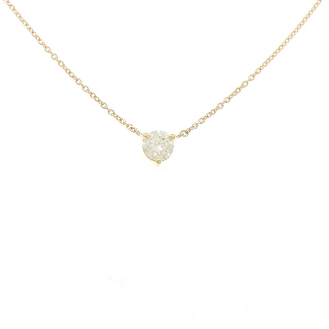 K18YG ダイヤモンド ネックレス 0.701CT