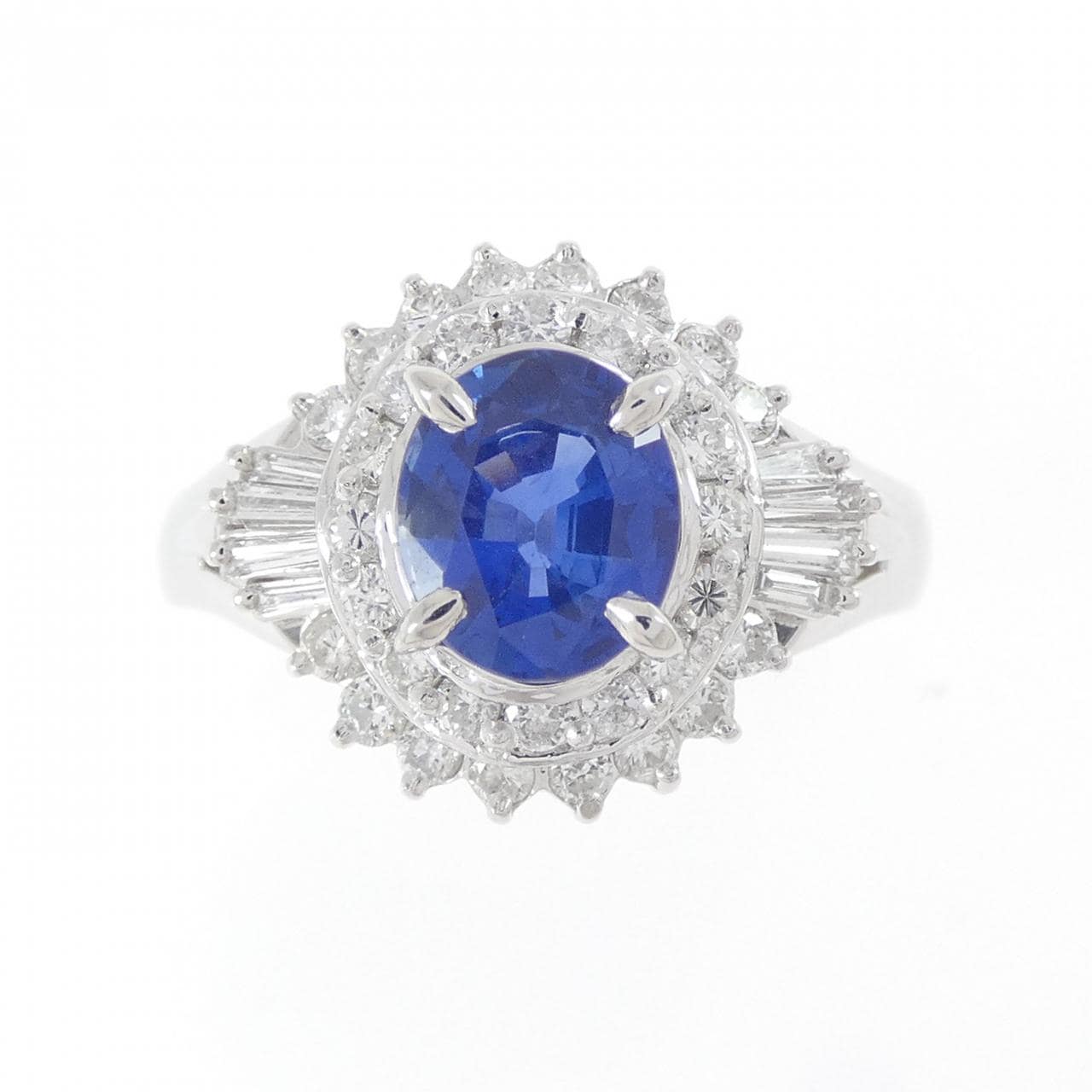 PT900 サファイヤ リング 1.40CT