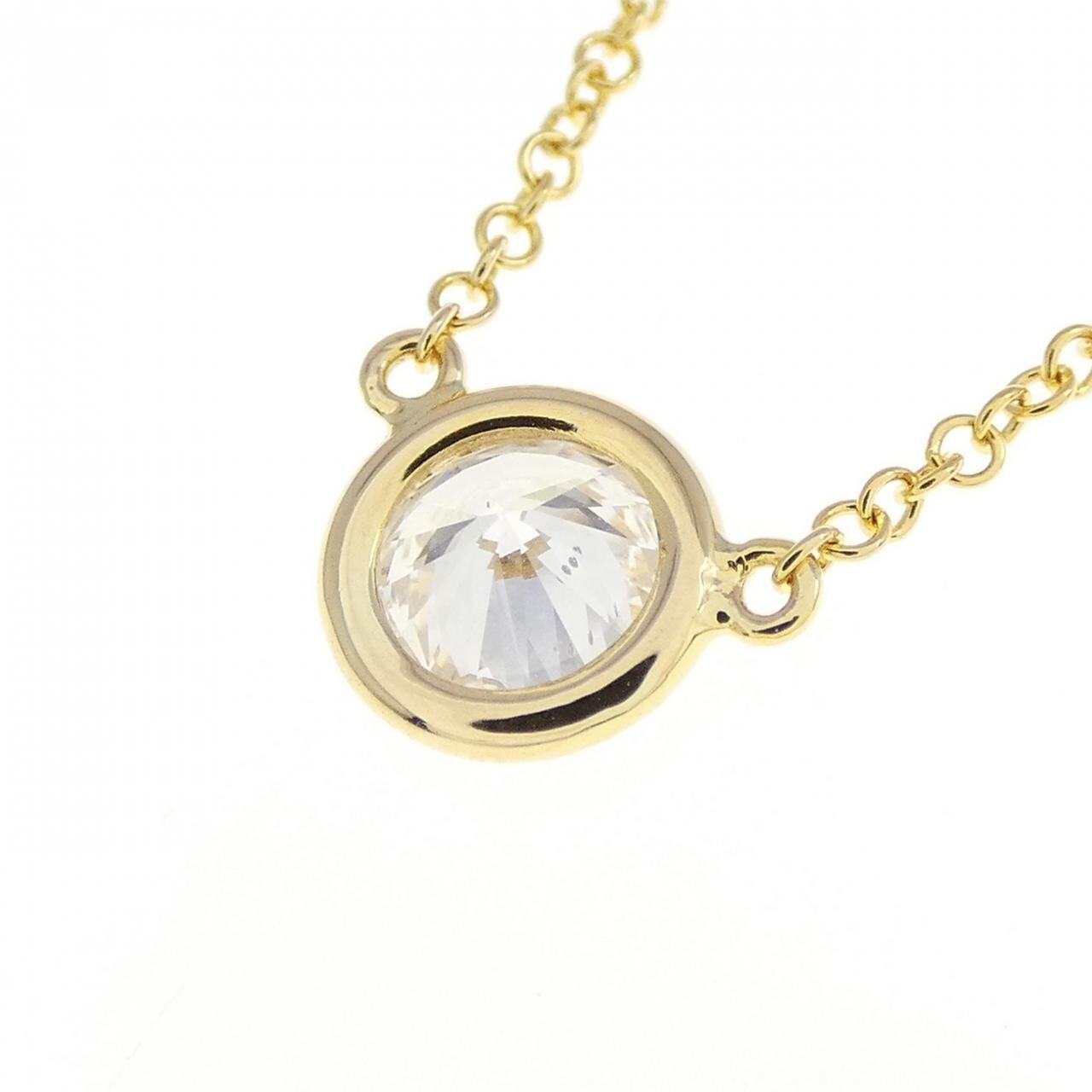 K18YG ダイヤモンド ネックレス 0.431CT