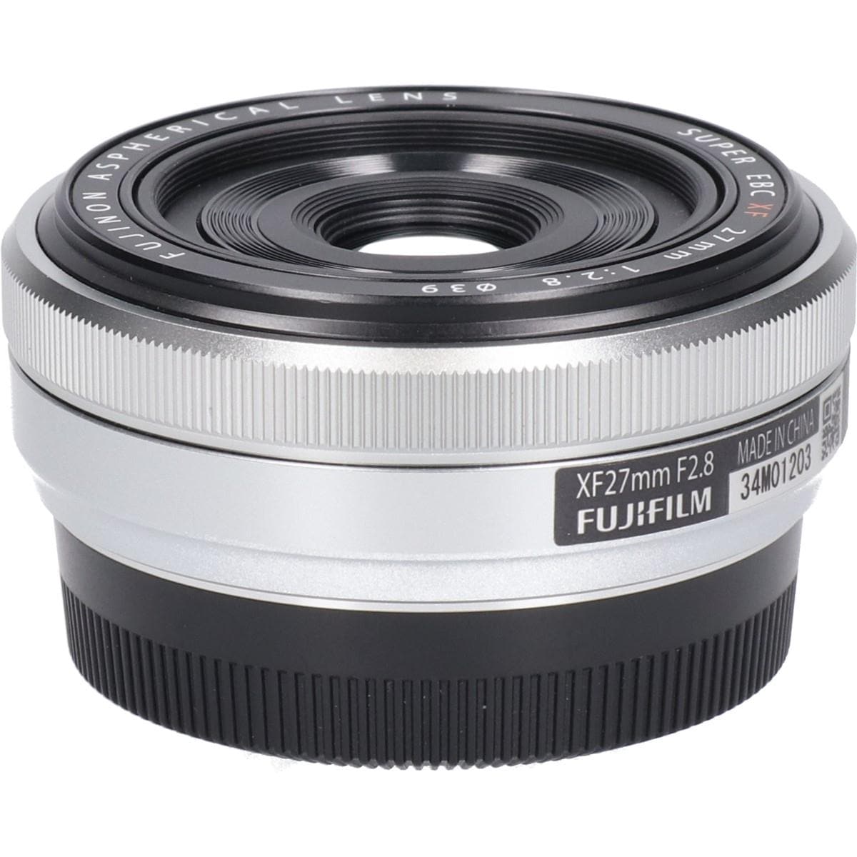 XF27mm F2.8银色