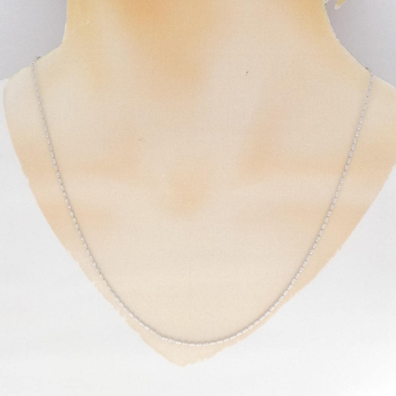 K18WG ネックレス