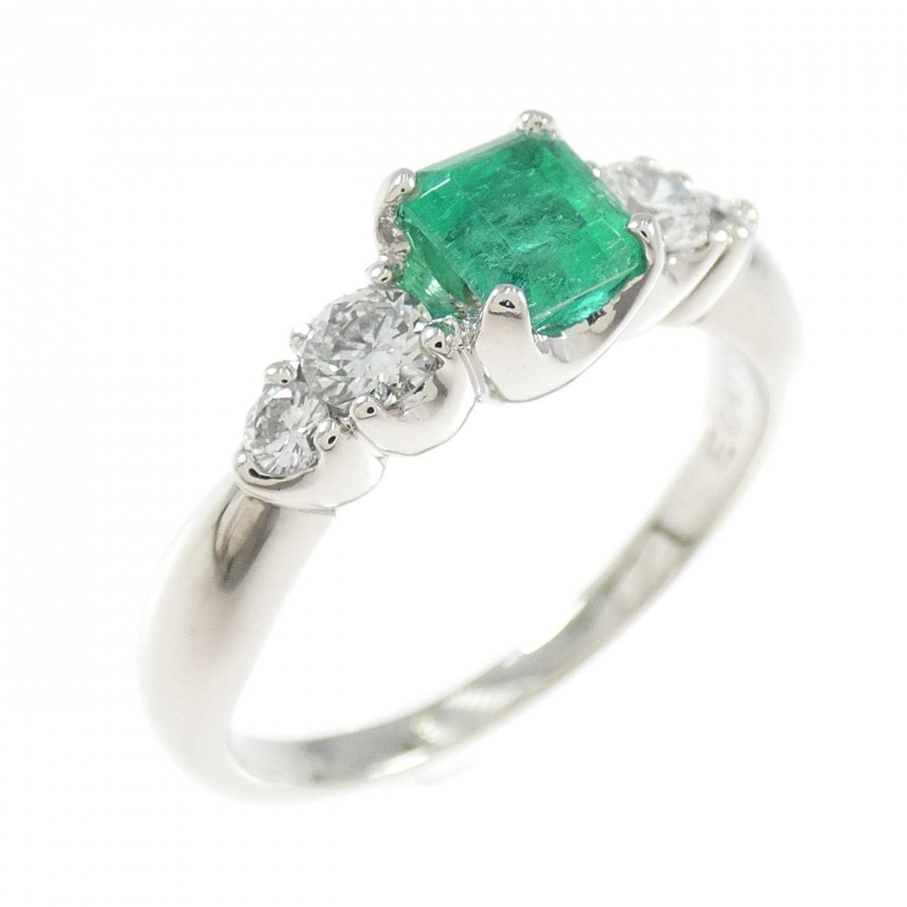 PT900 エメラルド リング 0.47CT