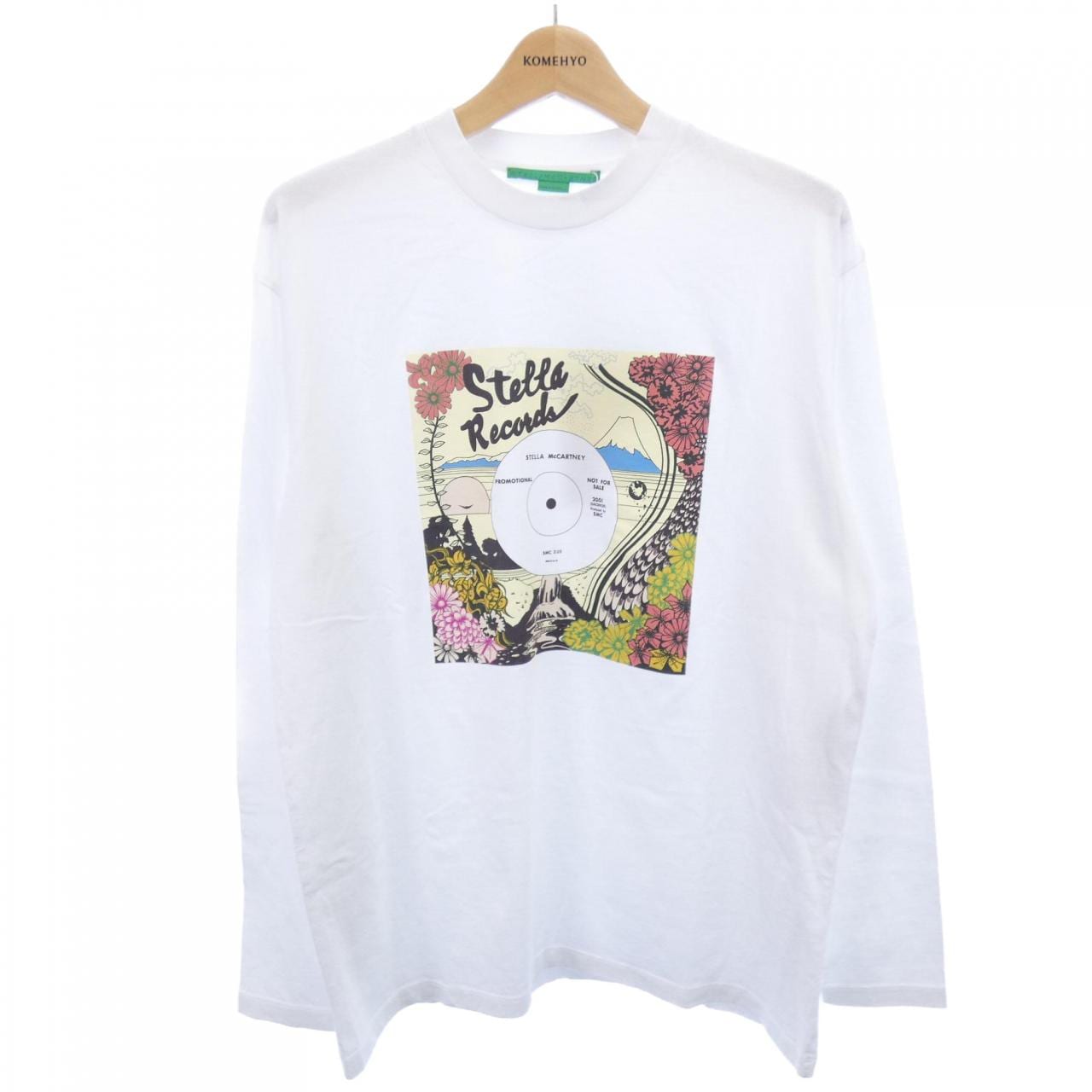 ステラマッカートニー STELLA MCCARTNEY レコードロンティ Tシャツ
