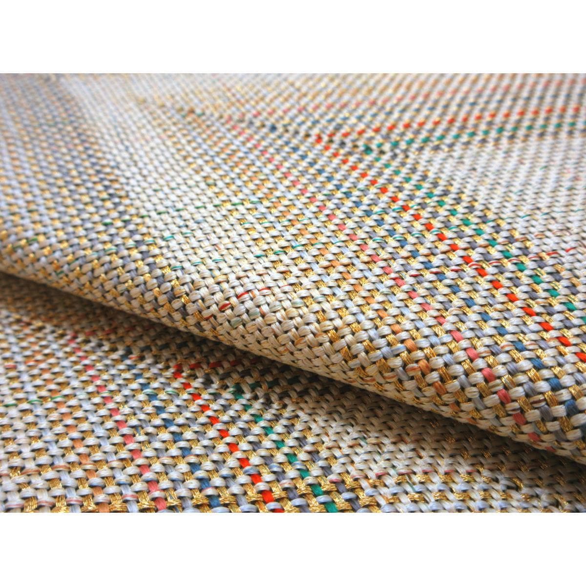 名古屋帯　組糸織　全通柄