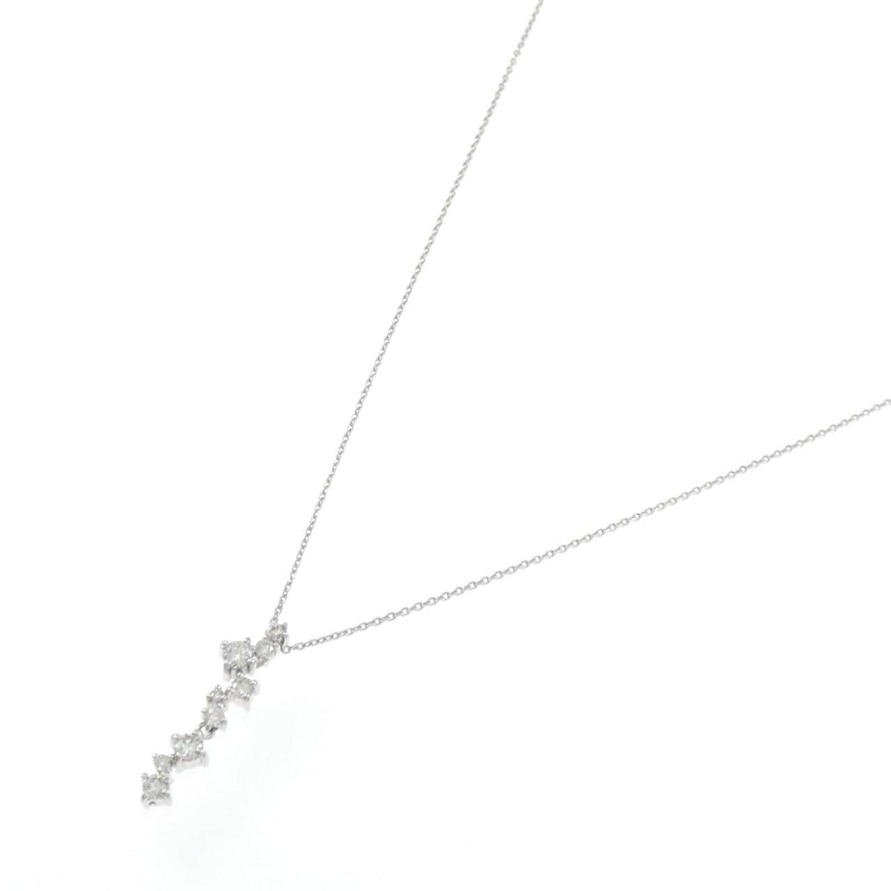 PT900/PT850 ダイヤモンド ネックレス 0.30CT