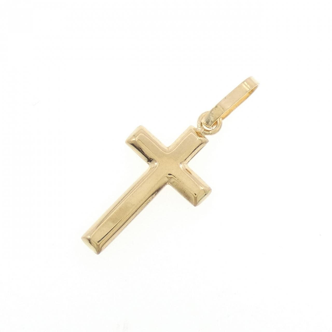 K18YG クロス ペンダント