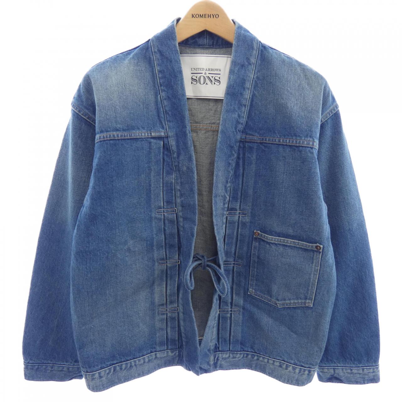 ユナイテッドアローズアンドサンズ UNITED ARROWS&SONS 5525-211-0358 デニムジャケット