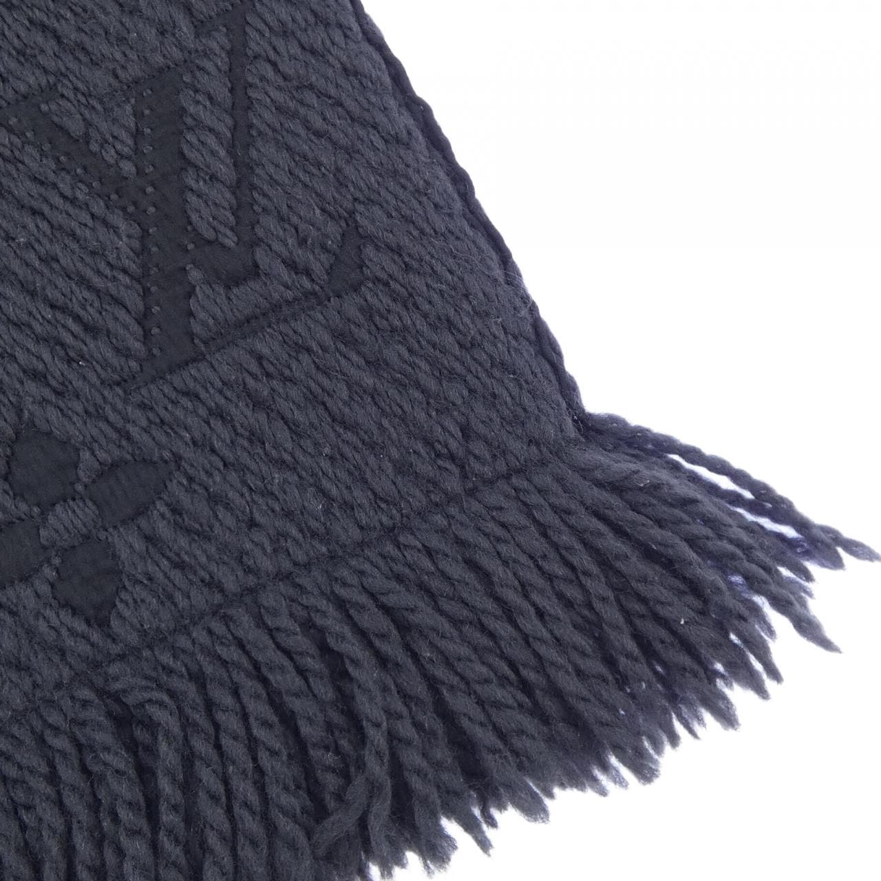 ルイヴィトン LOUIS VUITTON エシャルプ ロゴマニア M72431 MUFFLER