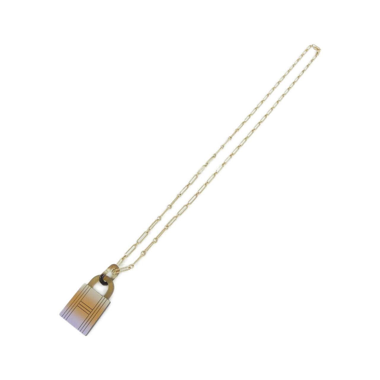 エルメス パドロックアミュレット フュージョン パドロック GM 057120FD ネックレス