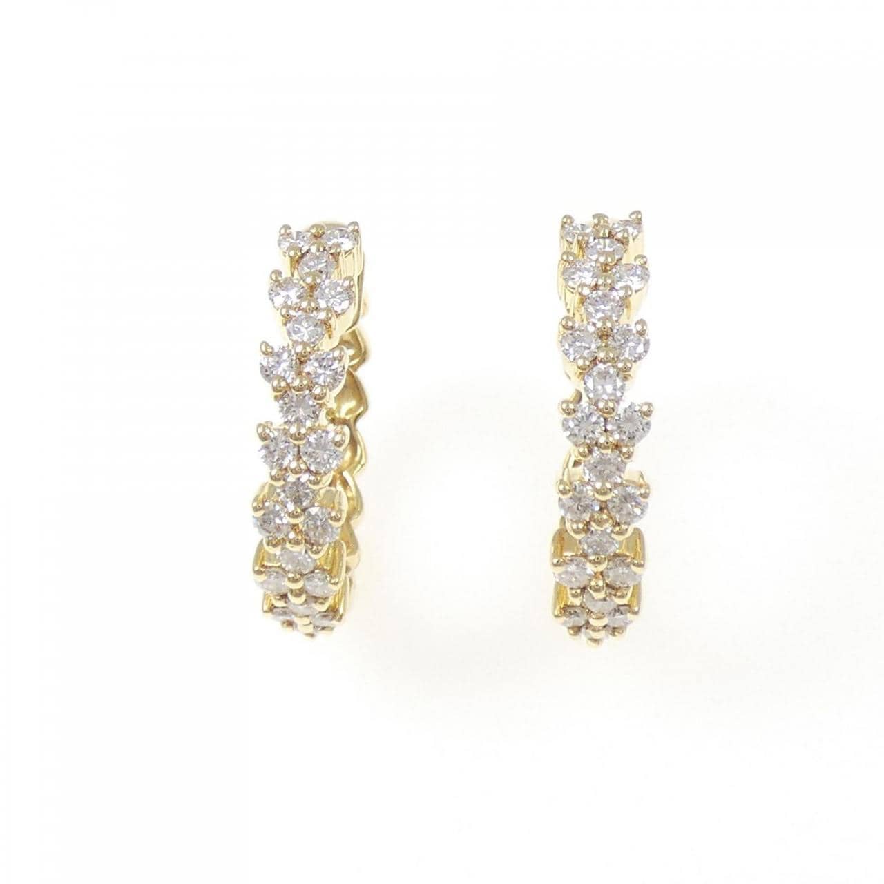 ポンテヴェキオ ダイヤモンド ピアス 1.04CT