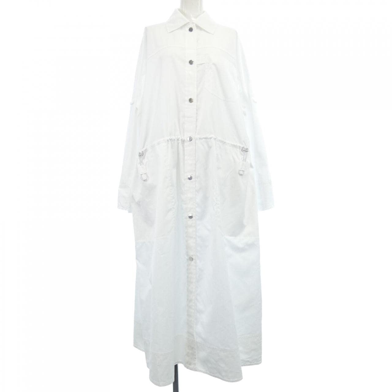 エルメス HERMES クルードセル シャツドレス 5E0573DV ワンピース