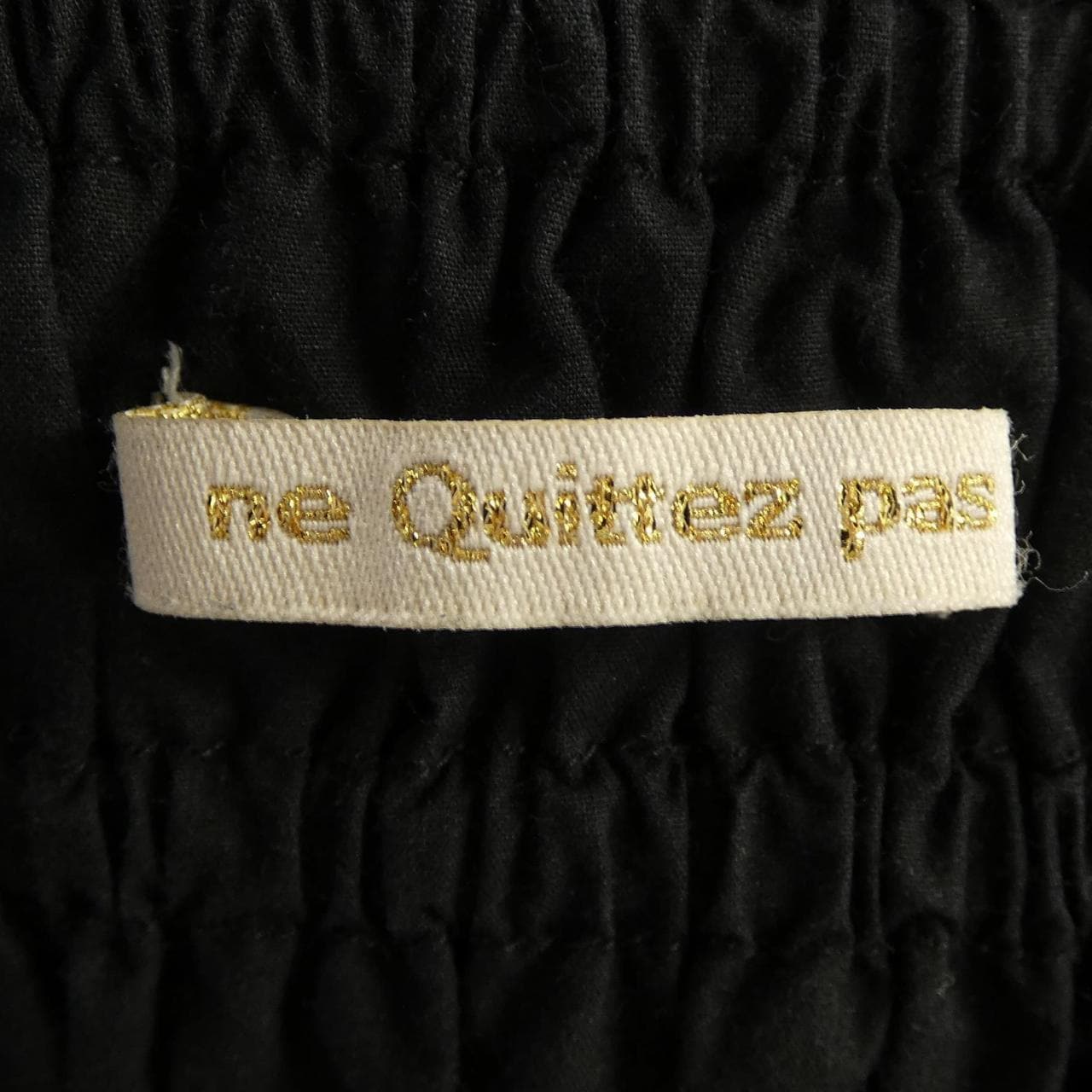 ヌキテパ ne Quittez pas 010541BK4SS ワンピース