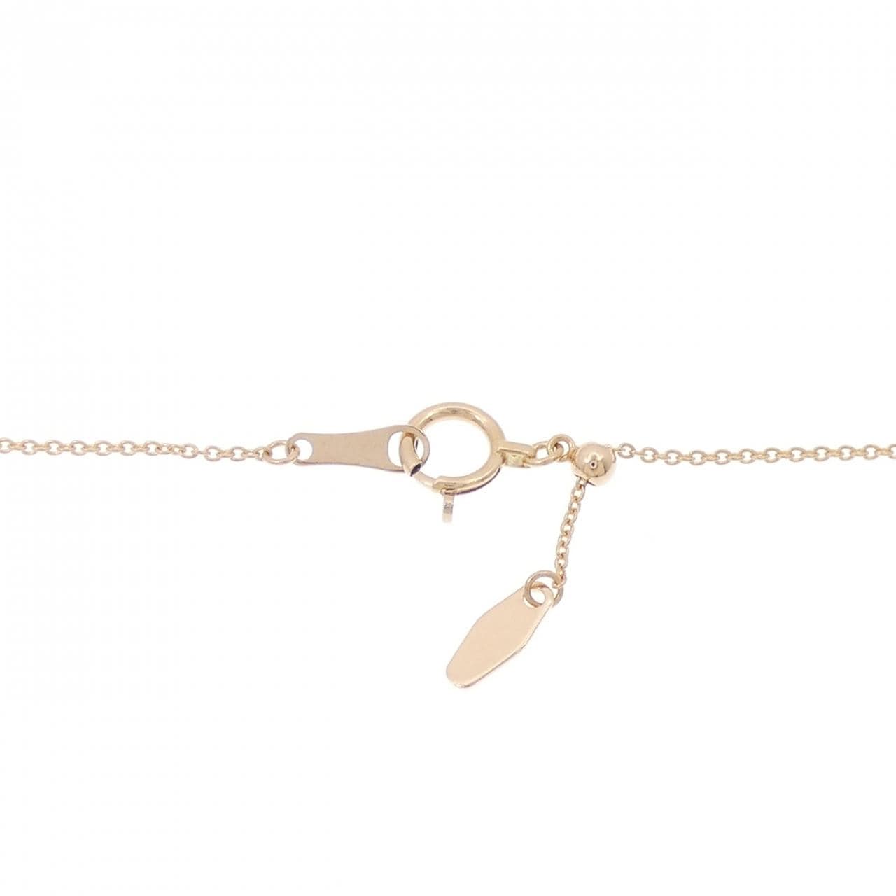 K18PG ソリティア ダイヤモンド ネックレス 0.305CT