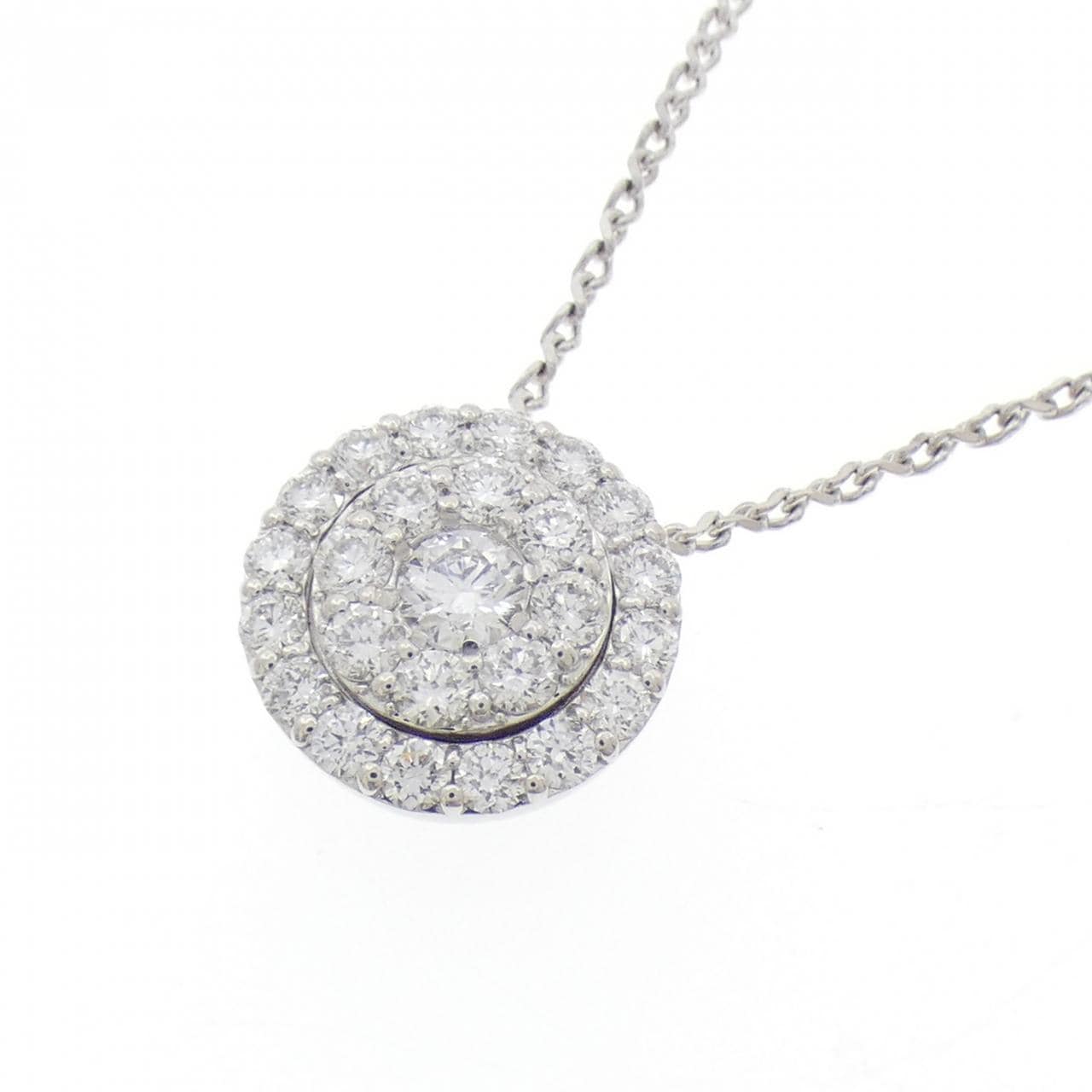 PT900/PT850 ダイヤモンド ネックレス 0.73CT