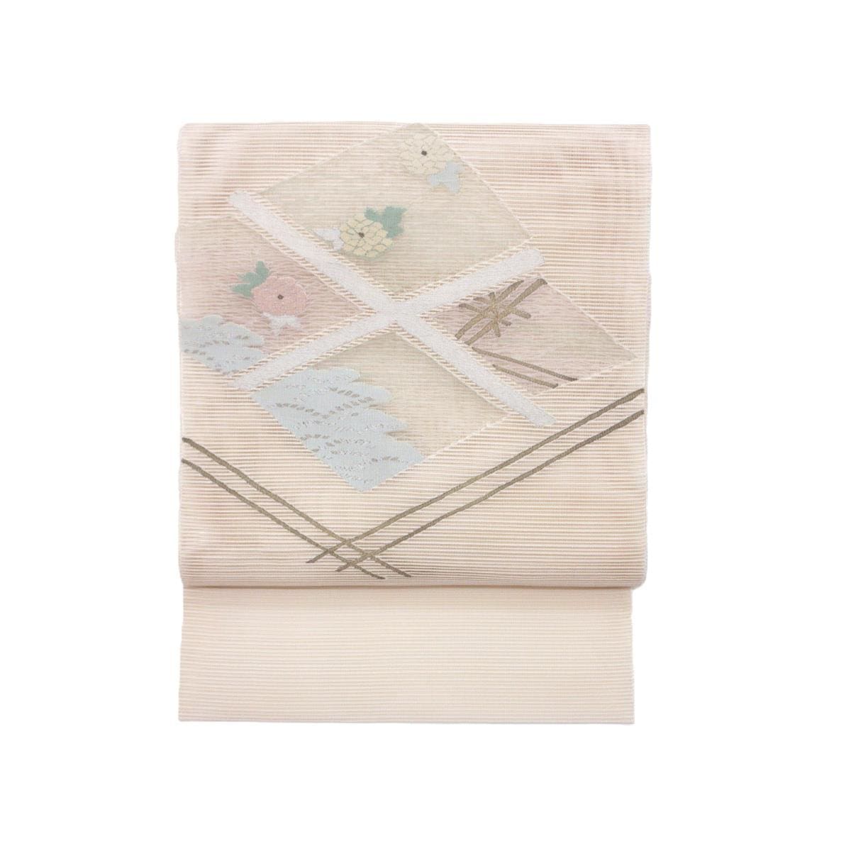 【未使用品】夏名古屋帯　絽綴織