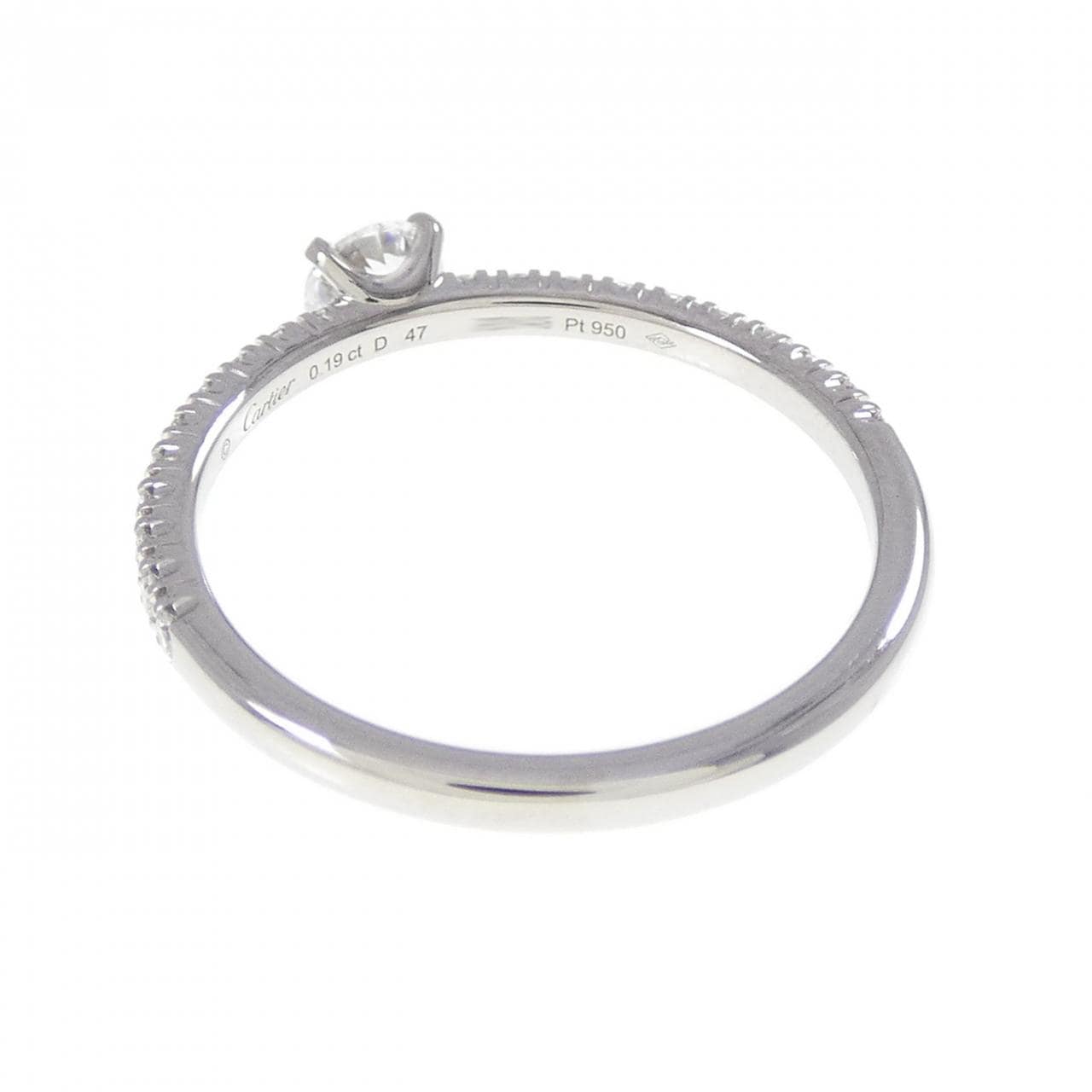 カルティエ エタンセル リング 0.19CT