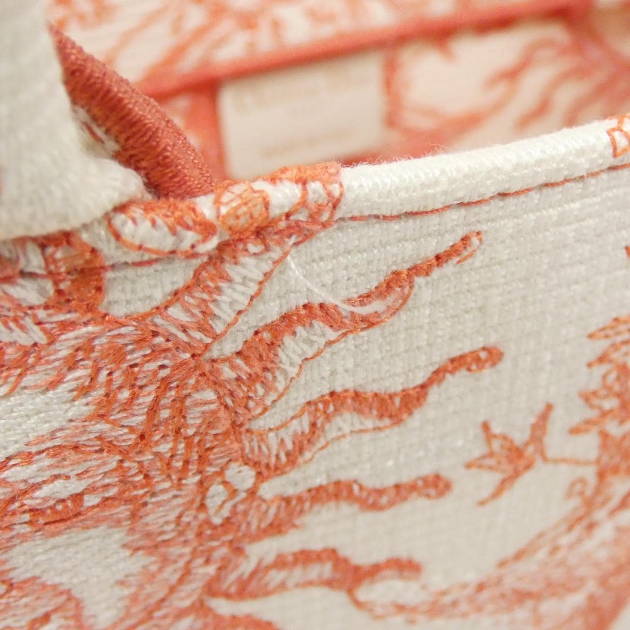 クリスチャンディオール TOILE DE JOUY SOLEIL ディオール ブック トート ミディアム M1296ZECQ バッグ