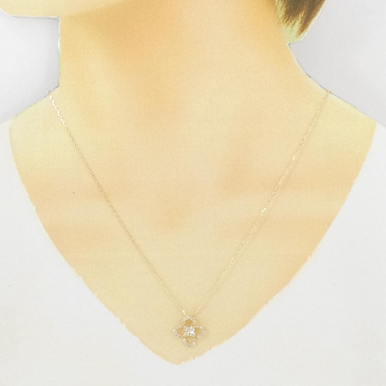 K18YG ダイヤモンド ネックレス 0.50CT