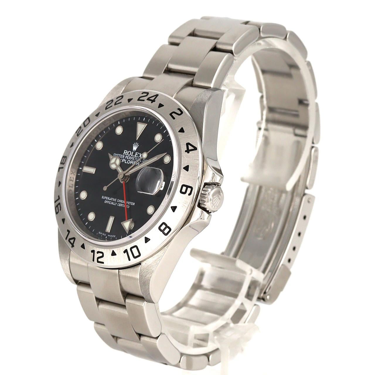 ロレックス エクスプローラーⅡ 16570 SS 自動巻 M番