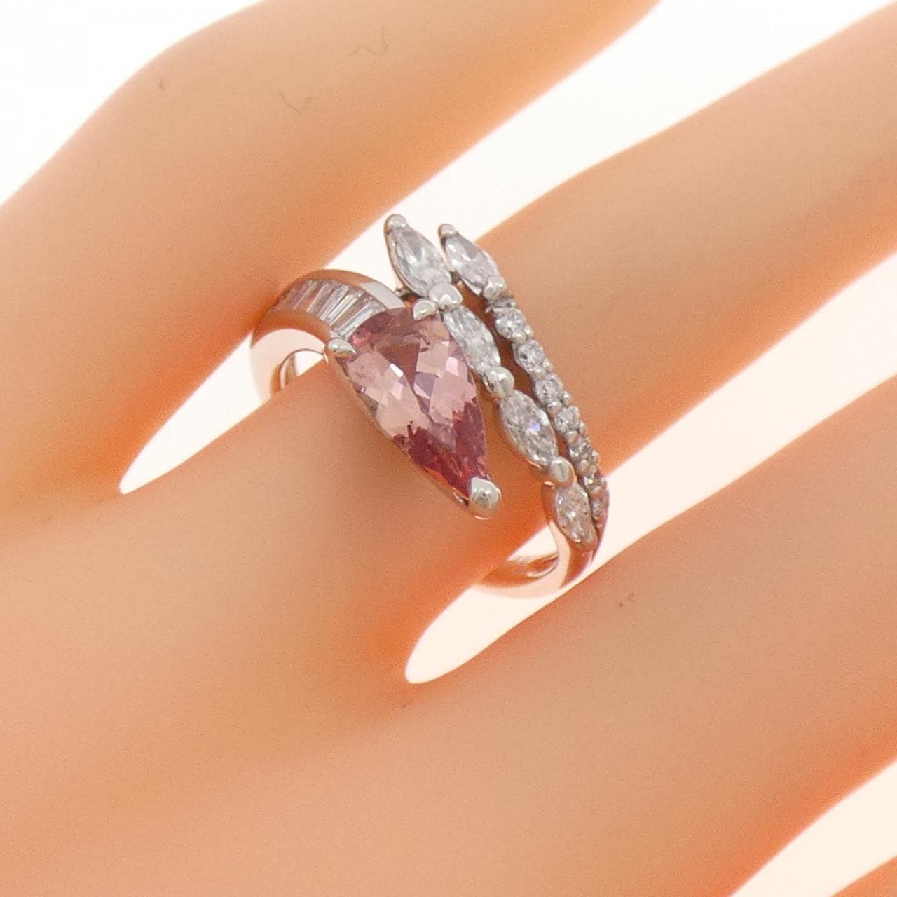 PT900 インペリアルトパーズ リング 1.19CT