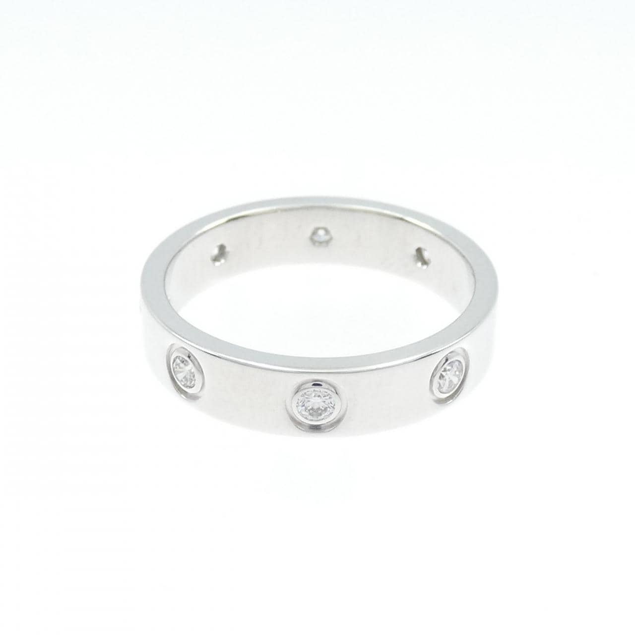 カルティエ ミニラブ フルダイヤ リング