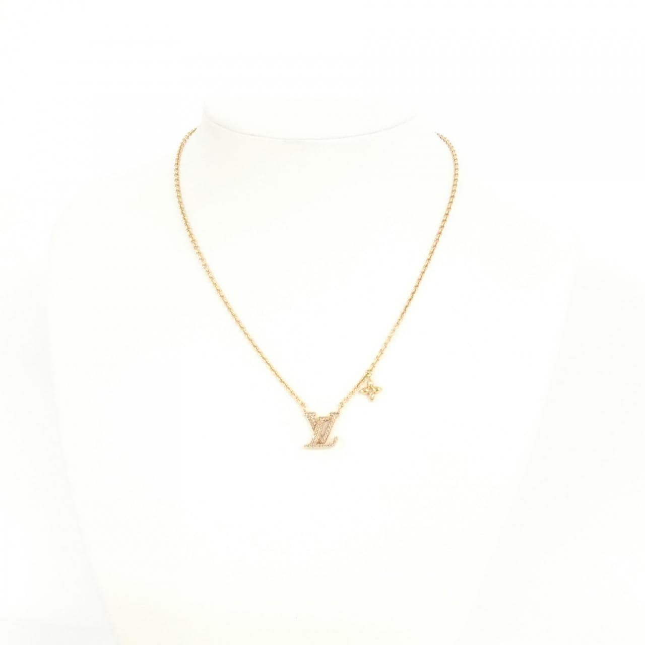 ルイヴィトン コリエL Vアイコニック M00985 ネックレス