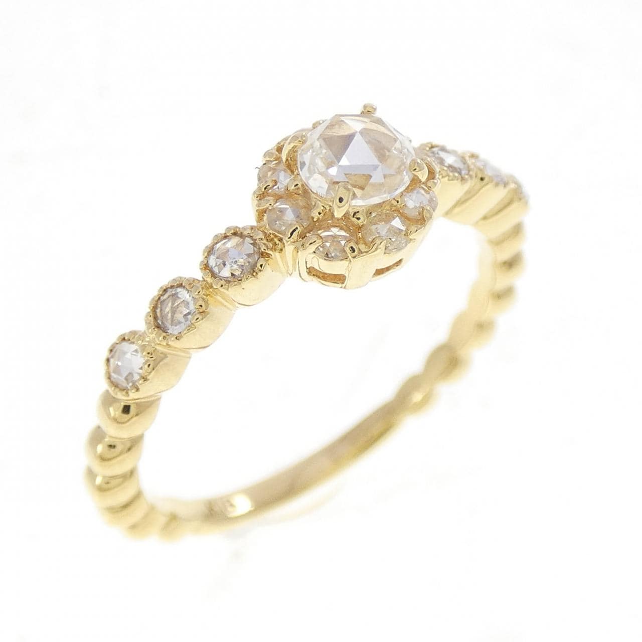 K18YG ダイヤモンド リング 0.15CT