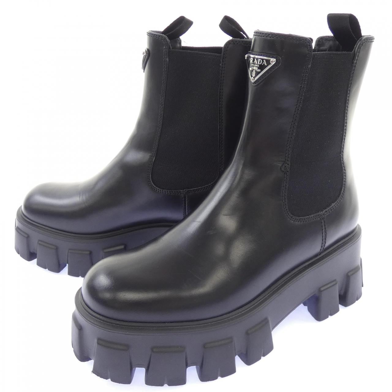 プラダ PRADA モノリスチェルシー トライアングルロゴ 1T256N ブーツ