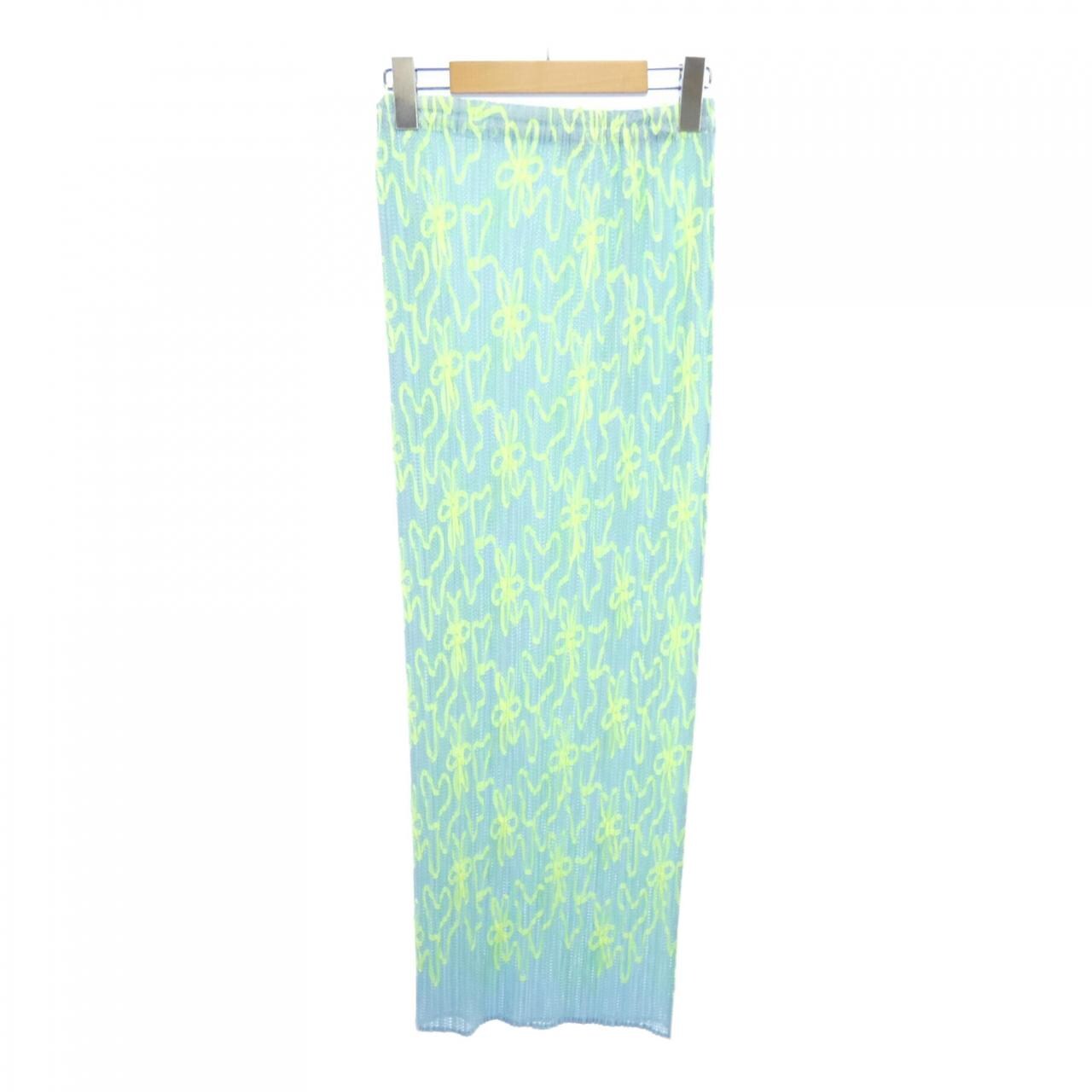 【ヴィンテージ】プリーツプリーズ PLEATS PLEASE 2000 フラワーテープ PP06-JG301 スカート