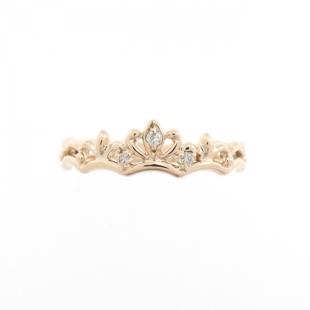 K10PG ダイヤモンド リング 0.02CT