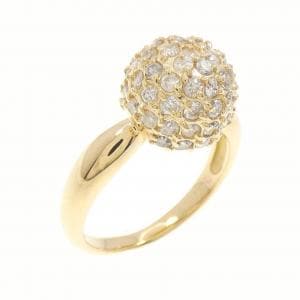 K18YG ダイヤモンド リング 1.00CT