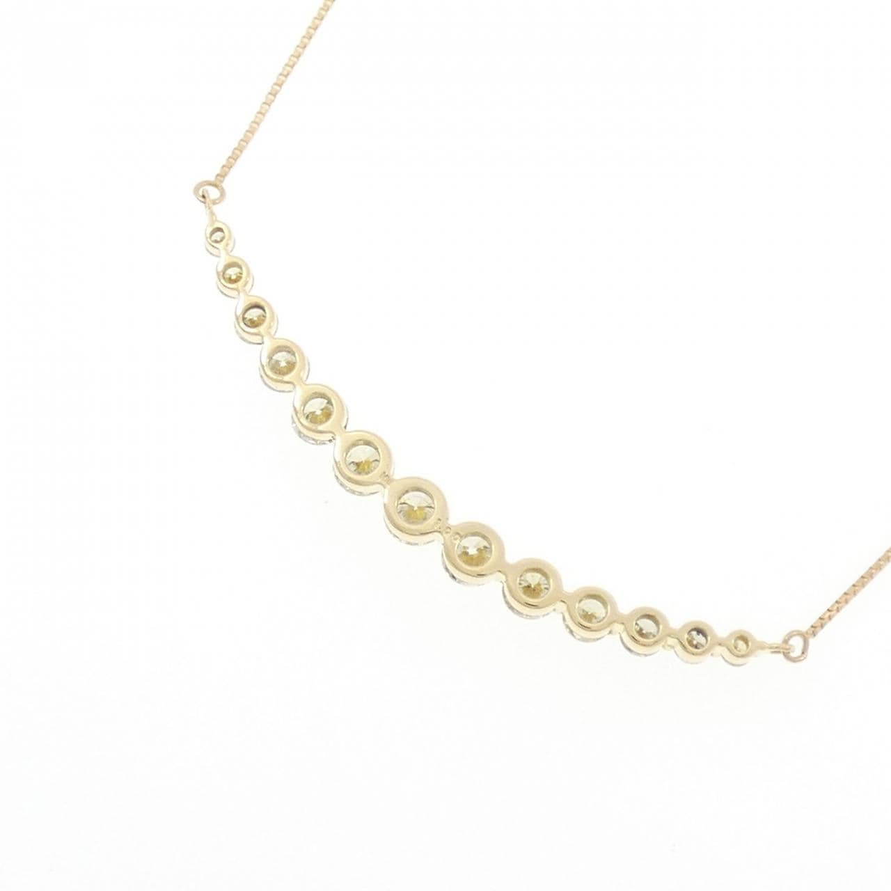 K18YG ダイヤモンド ネックレス 1.00CT