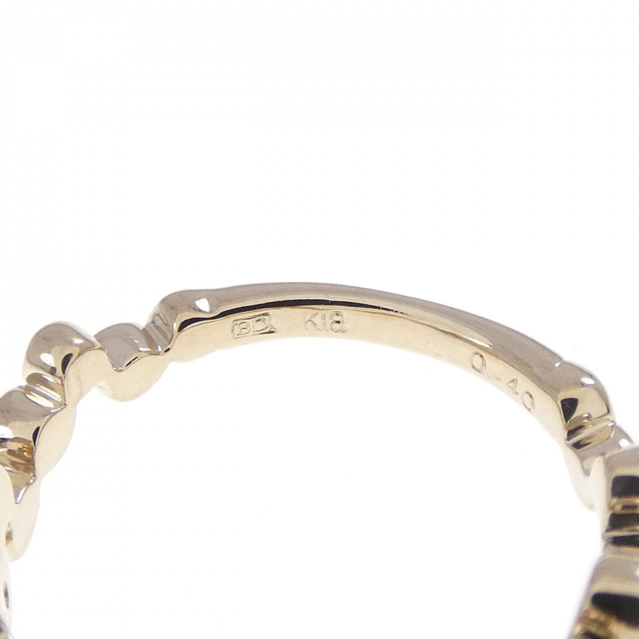 カシケイ ベゼル リング 0.40CT