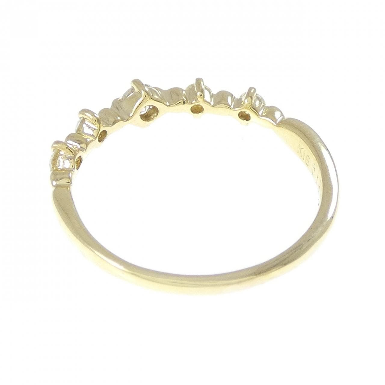 K18YG ダイヤモンド リング 0.10CT