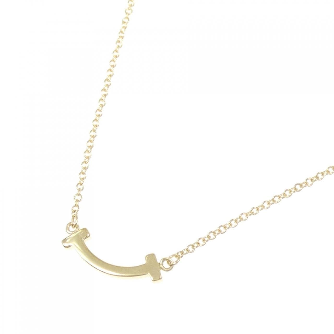 ティファニー Tスマイル ミニ ネックレス