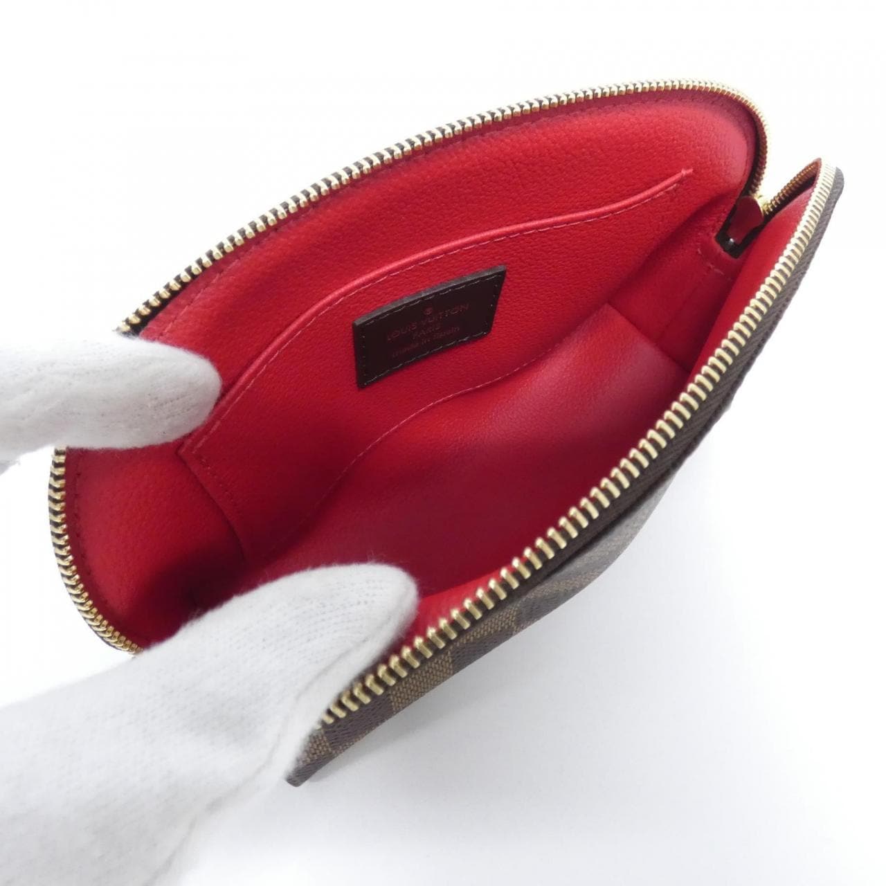 ルイヴィトン ダミエ ポシェット コスメティック PM N47516 ポーチ