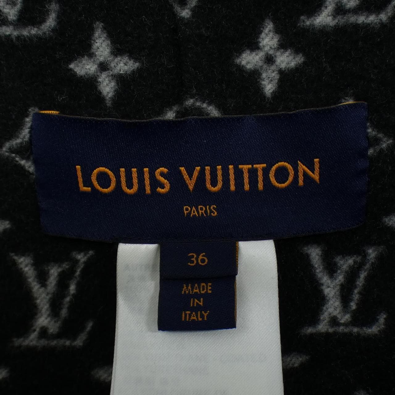 ルイヴィトン LOUIS VUITTON フーデッドケープ FICO17QWE ケープ