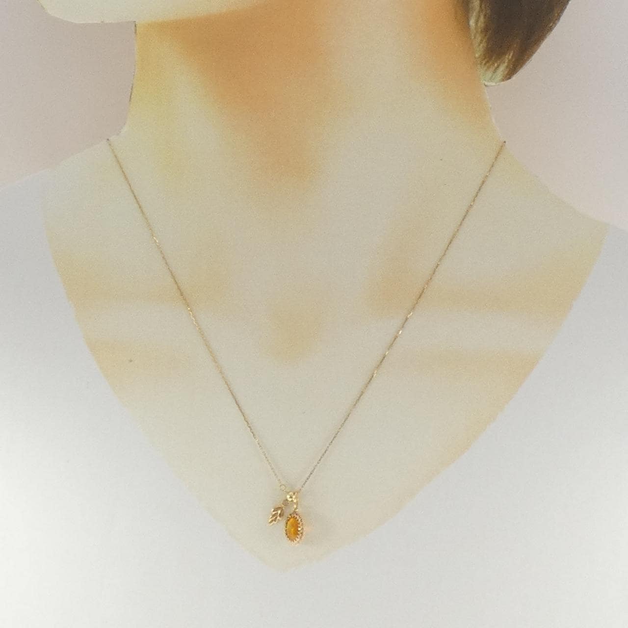 アガット カラーストーン ネックレス