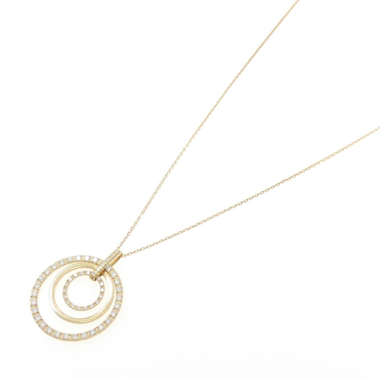 K18YG ダイヤモンド ネックレス 1.00CT
