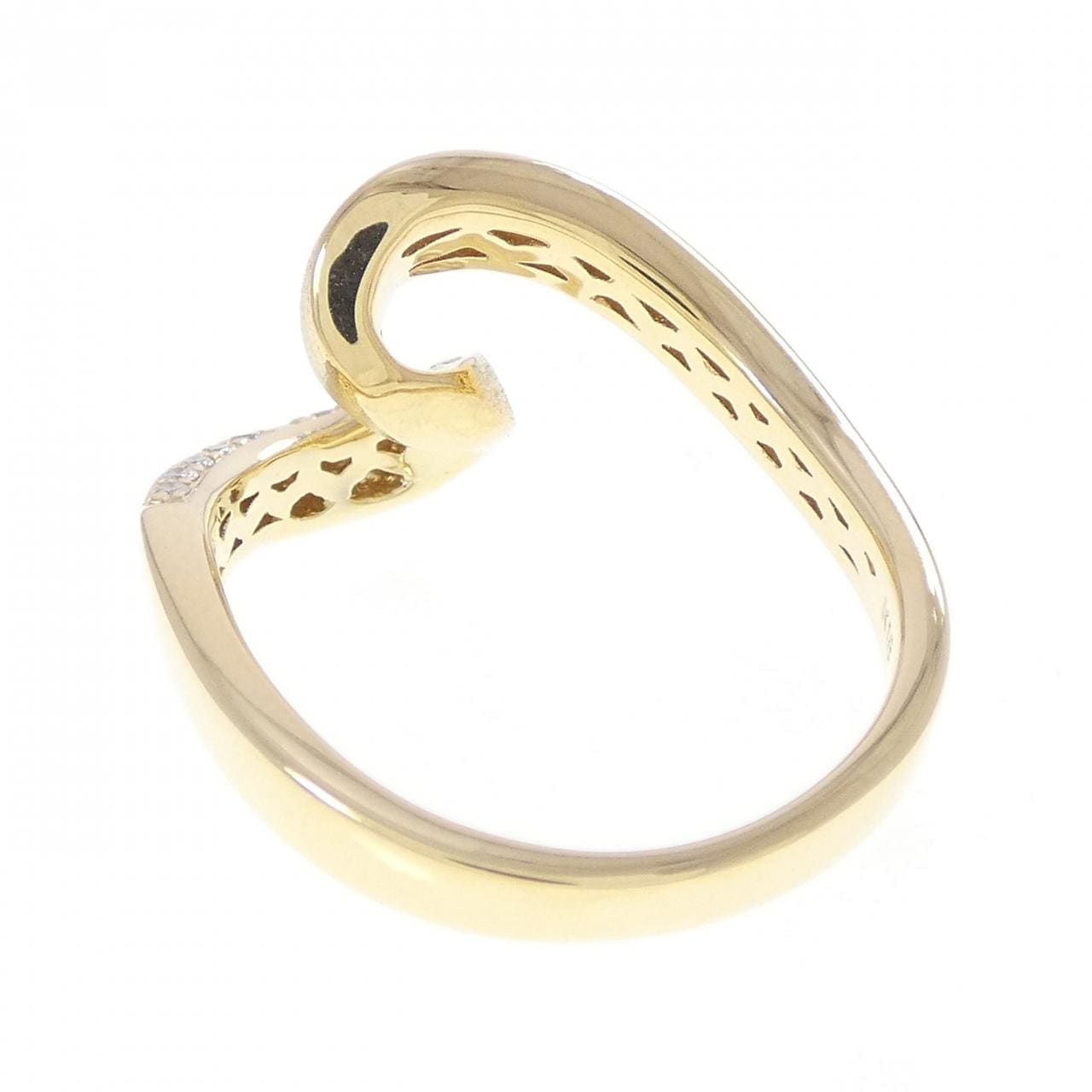 K18YG ダイヤモンド リング 0.16CT