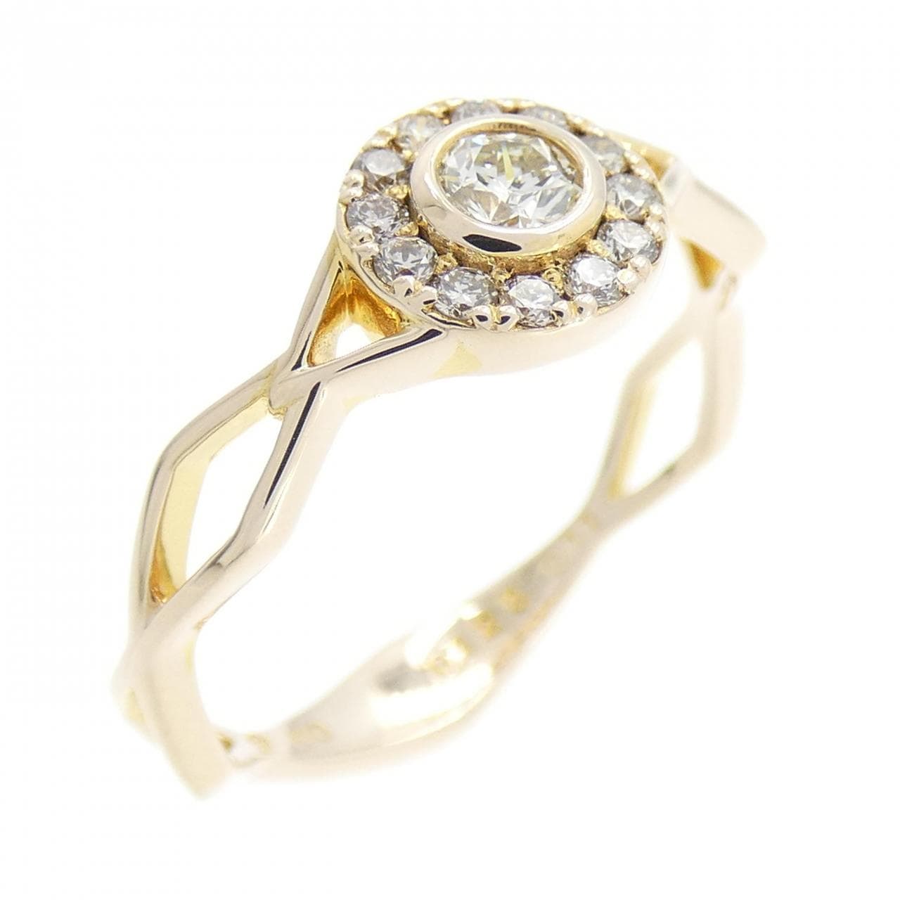 フェスタリア ダイヤモンド リング 0.123CT