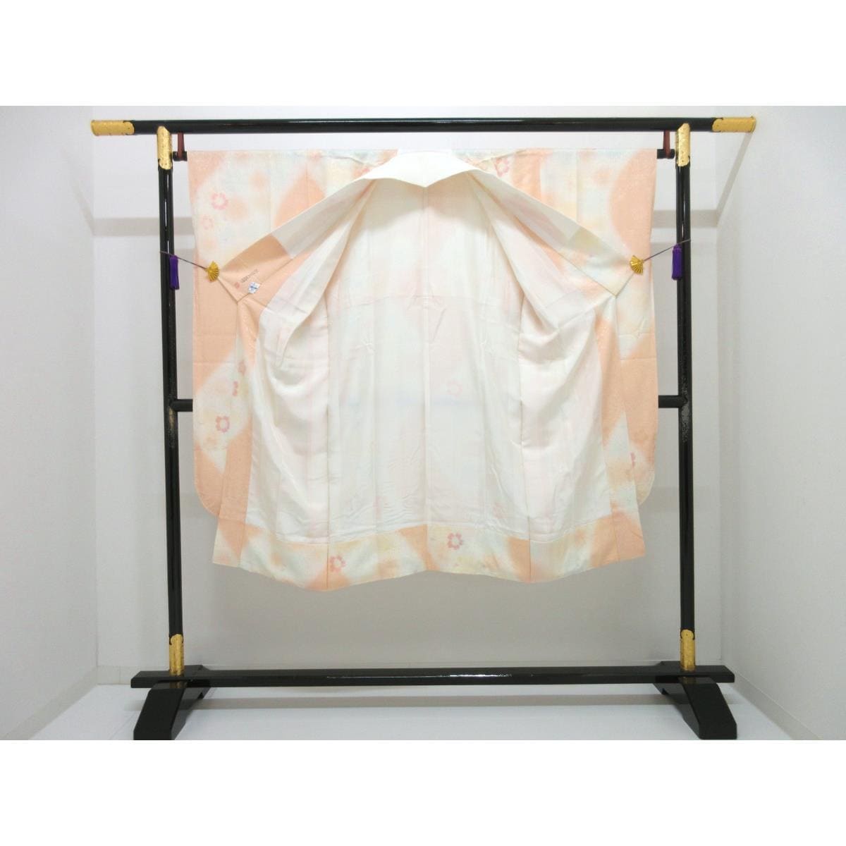 長襦袢　振袖　ボカシ染　広衿