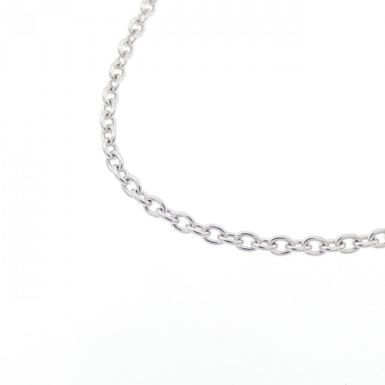 K18WG chain necklace