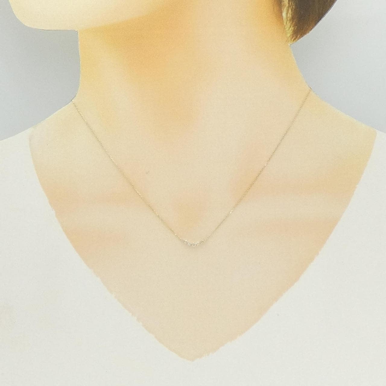 4゜C ダイヤモンド ネックレス