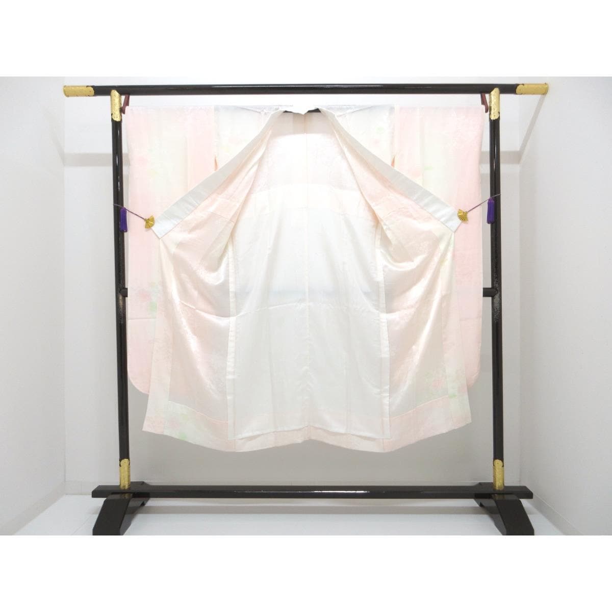 長襦袢　振袖　ボカシ染