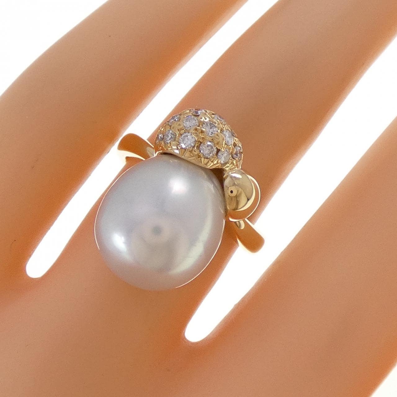 タサキ 白蝶パール リング